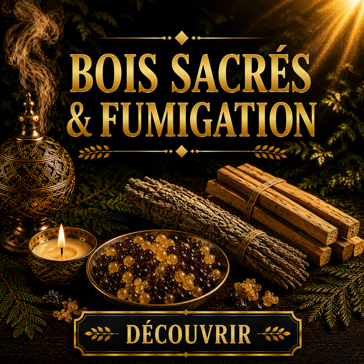 Bois sacrés & fumigation